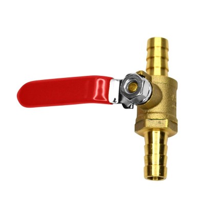 Pipe Through Ball Valve Copper Pagoda Ball Valve Switch Processing Customized Two-way Leak-proof