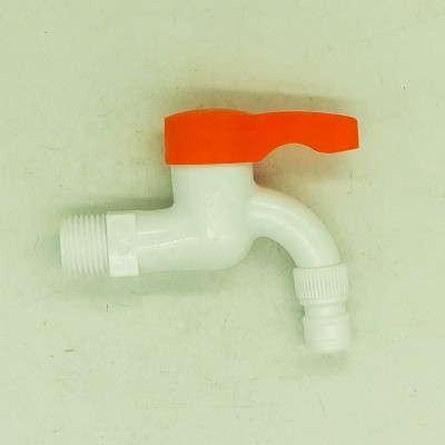 Orange handle plastic wall mounted  water tap, Sink faucet